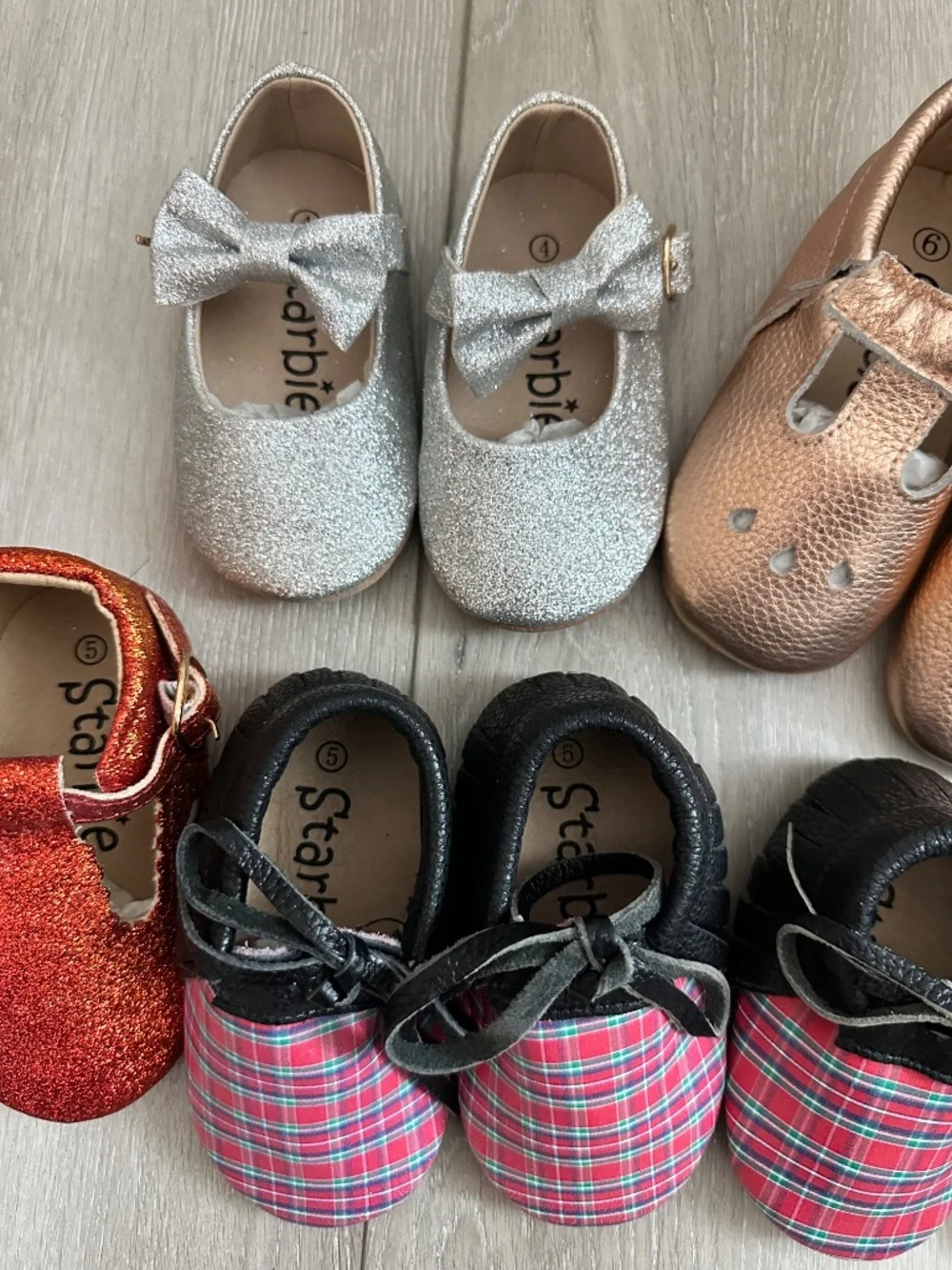 5 pairs various size lots Baby Shoes Lots Flash Sale toddler Shoes Sandals